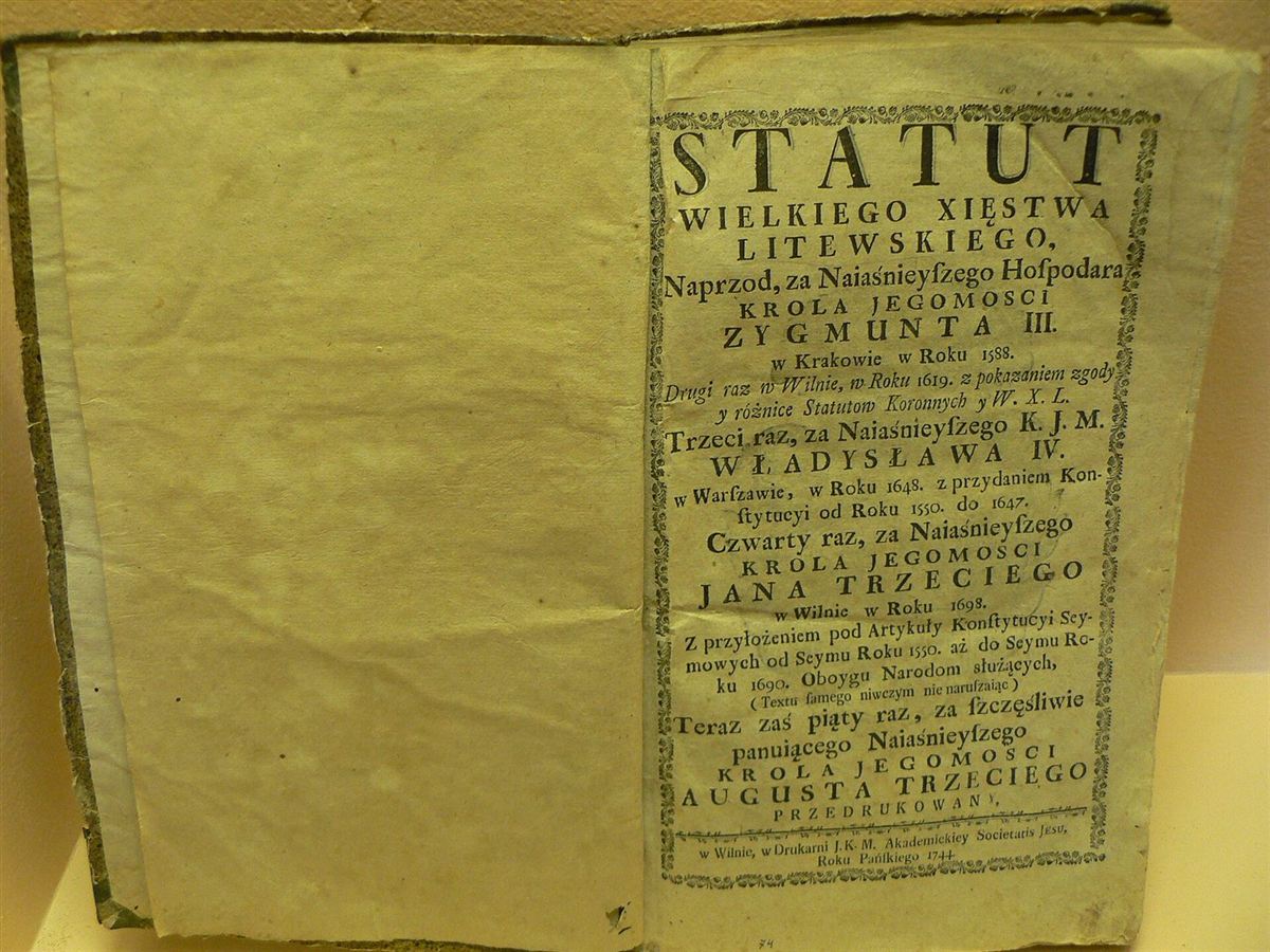 A volume of statutes